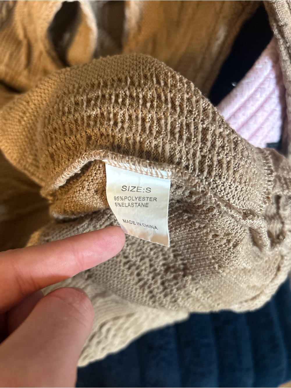 Cable Knit Button-Up Cardigan - Picture 6 of 6